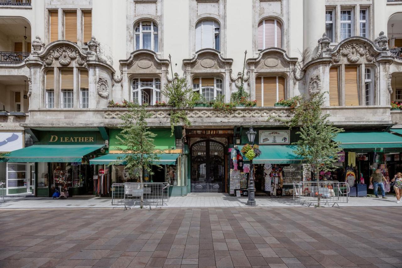 Skyline Serenity Retreat @Vaci Most Famous Street Budapest Exterior foto